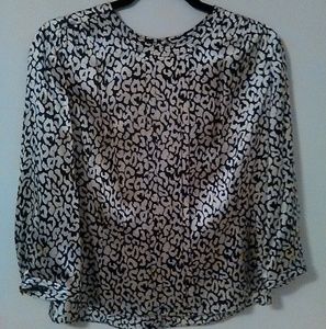 JCrew silk shirt blouse size 6
